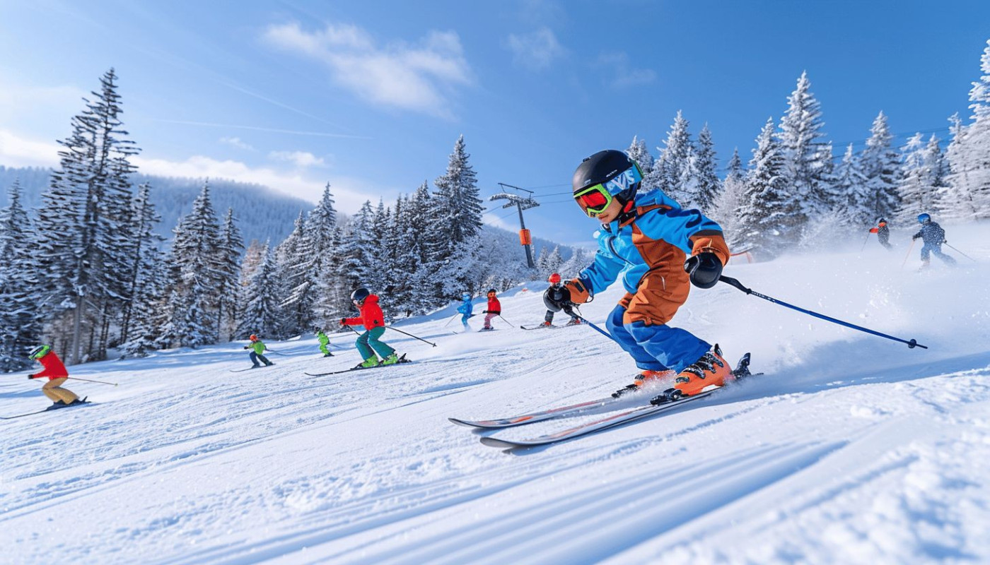 Comment les sports d'hiver influencent le développement des enfants
